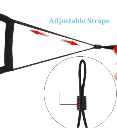Primicity Reusable Black Face Mask with 5 Filters - Adjustable/Washable - Cotton Fabric - UK Seller - Buy Online on GoSupps.com