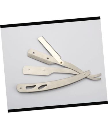 FOMIYES 2pcs Stainless Steel Manual Razor Set for Men - Ergonomic Rubber Handle Shaving Blades - Buy Online on GoSupps.com