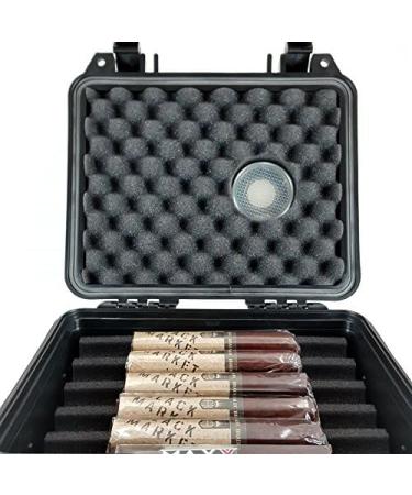 CANADA HUMIDOR Black TRAVELDOR - Travel Humidor holds up to 48 Cigars - Buy Online on GoSupps.com