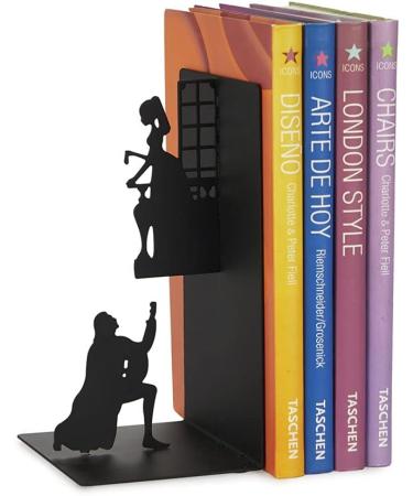 Balvi Romeo & Juliet Metal Bookend Elegant Literary Decor Inspired by Shakespeare | International Shipping Available - Buy Online on GoSupps.com