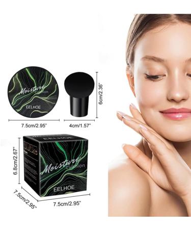 Mushroom Head Air Cushion CC Cream Foundation Mushroom Head CC Cream Foundation Air Cushion CC Cream Mushroom Head Foundation Moisturizing BB Cream Makeup Long Lasting Concealer (Ivory) - Buy Online on GoSupps.com