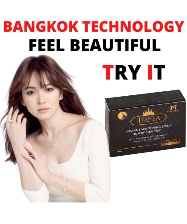  MACARIA Ivanka Instant Whitening Soap Glutathione Soap For Men - Buy Online on GoSupps.com