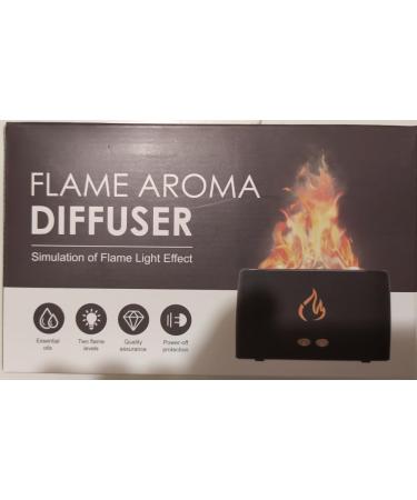 AIDA Aroma Diffuser - 230ml USB Essential Oil & Fragrance Lamp with 7 LED Flame Effect - Perfect for Home & Office - Buy Online on GoSupps.com