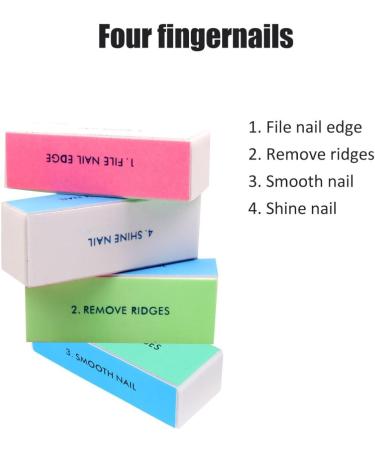 FRCOLOR 1 Nail File Buffer Nail Polishing Block Nail Buffer Block Nail Sanding Files Nail Buffering Files Nail Buffering Block Polishing Buffer Block Nail Buffers Baby Pedicure Sandpaper - Buy Online on GoSupps.com
