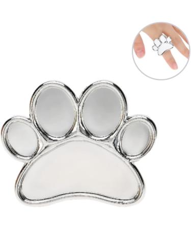 Buy POPETPOP Silver Rings Nail Art Palette | Medium Manicure Tray for Stunning Nail Designs - International Shipping Available - Buy Online on GoSupps.com