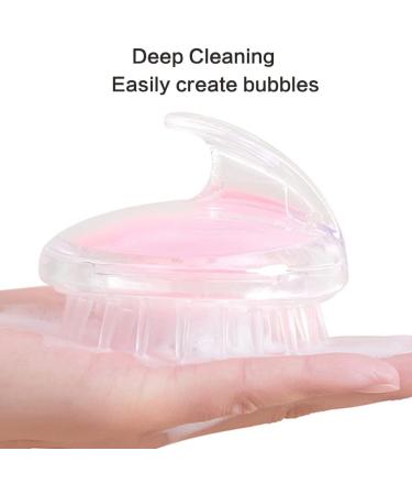 Shop Silicone Hair Scalp Massage Shampoo Brush - Best Scalp Cleaning Device for Head & Hair Care - Buy Online on GoSupps.com