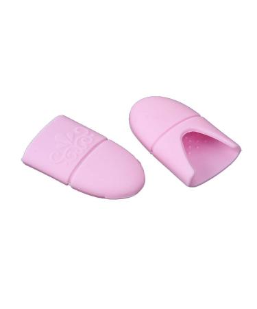 Wearable Nail Soakers Pad Holder | UV Gel Polish Remover Caps | Acrylic & Nail Art Removal Tools | 10pcs Fingers | Reusable Silicone | Hot Pink - Buy Online on GoSupps.com