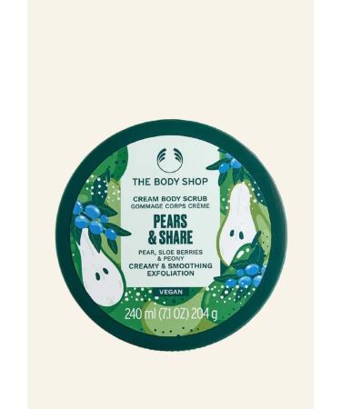 The Body Shop PEARS & SHARE Cream Body Scrub 240ml