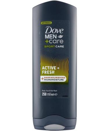  Italian Gourmet E.R. D.Men+Care Sport Care Active + Fresh Body Face and Hair Cleanser 6 x 250 ml + Polpa Italian Gourmet 400 g - Buy Online on GoSupps.com