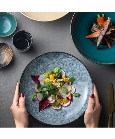 Fruit Bowl Japanese Creative Tableware Pasta Plate Salad Fruit Plate Ceramic Large Irregular Cold Dish Hat Bowls Home Kitchen Dinnerware Fruit Dish (Color : Style 2) - Buy Online on GoSupps.com