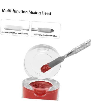 Palette Maquillage Professionnelle Acier Inoxydable avec Spatule Plateau M langeur Compact pour Fond de Teint et Pigments R sistant et Facile Transporter - Buy Online on GoSupps.com