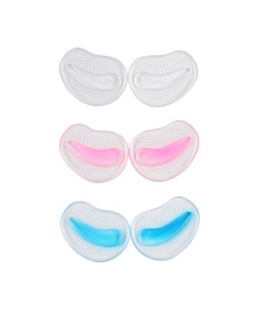 FOMIYES 3 Pairs Half Insoles Foot Care Insoles Front Insoles Half Shoe Pads High Heel Insoles As Shown M