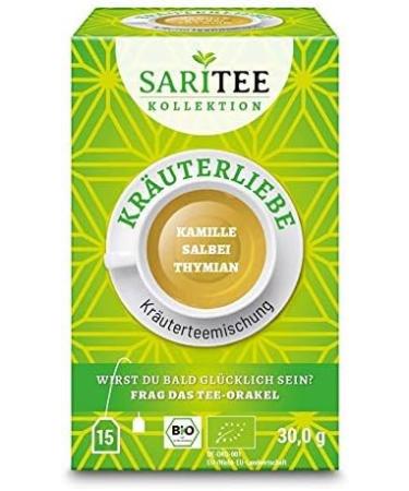 SARITEE Oracle Set | Bag tea | with ingredients controlled biological cultivation | Herbal tea | Fruit tea | Rooibostee | Chamomile tea | Peppermint tea | Chamomile tea | Premium tea | 6 x 30g - Buy Online on GoSupps.com