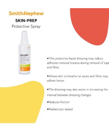 Smith & Nephew 420200 Skin-Prep Spray 4 oz. Pump - Non-Aerosol Formula - Buy Online on GoSupps.com