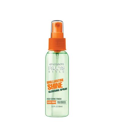 Garnier Fructis Style Brilliantine Shine Glossing Spray 3 Oz (Pack of 6) Argan Oil 3 Fl Oz (Pack of 6) - Buy Online on GoSupps.com