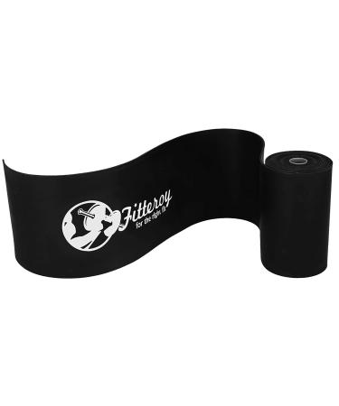 Fitteroy vod flowed compression band for mobility and vod relaxation through muscle compression bridle and dental floss wide black roller - Buy Online on GoSupps.com