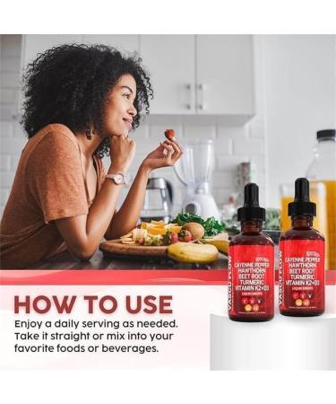 Aeluro Cayenne Drops Aeluro Cayenne Pepper ExtractNatural Cayenne Pepper Liquid Drop Aeluro Cayenne Pepper Drops Gentle Formula Metabolism Boost (2) - Buy Online on GoSupps.com