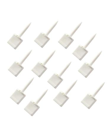 DTTRA 12PCS 5.5cm Outdoor Nylon Target Nail Plastic Archery Paper Target Face Pins Bow and Arrow Archery Supplies