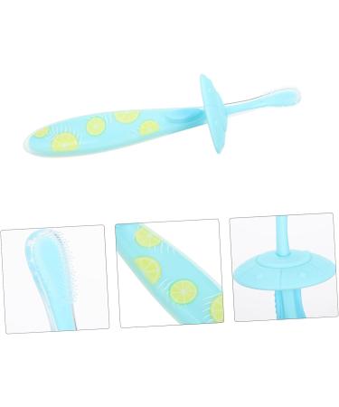 Gatuida 3-Piece Children's Toothbrush Set | Silicone Tooth Cleaners & Tongue Scraper | Non-Slip Gift Box for Kids | Safe & Food-Grade Quality - Buy Online on GoSupps.com