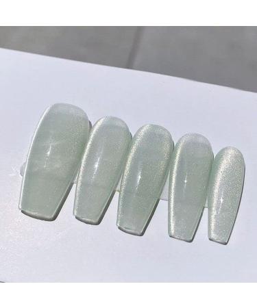 15ml Ice Transparent UV Semi Permanent Soak Off Nail Phototherapy Gel Nail Polish Cat Eye Gel Nail Lacquer - (Color: 6)