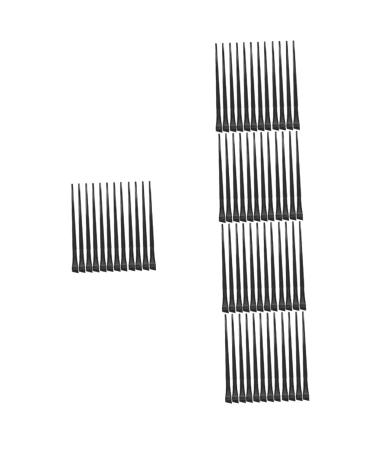 Baluue 60 Pcs Eyeliner Brush Eye Shadow Brush Practical Eyeliner Brush Makeup Brush Eyeshadow Black