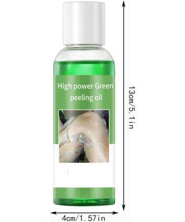 Extra Strong Green Peeling Oil Extra Strong Peeling Oil for Dark Skin Yellow Peeling Oil Extra Strong Peeling Oil Extra Strength Exfoliating Peeling Solution for Hand Feet Dead Skin Remover (2PC) - Buy Online on GoSupps.com
