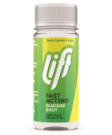 Lift Fast Acting Glucose Shot Zesty Lemon and Lime 60 ml