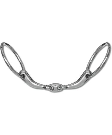 WALDHAUSEN Loose Ring Anatomical Double Broken Bit - 14.5 cm | Premium Equestrian Gear for International Shipping - Buy Online on GoSupps.com