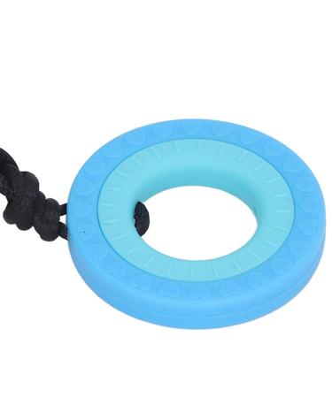 10PCS Chew Sensory Necklace - Silicone Baby Teething Necklace for Kids - Dark Blue - Buy Online on GoSupps.com