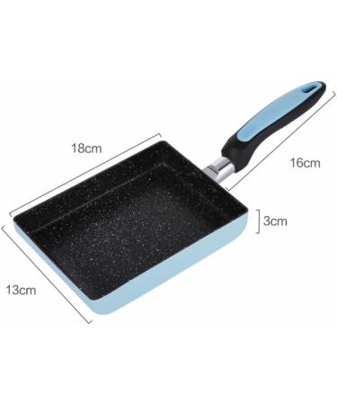 Milisten 3 Pcs Frying Pan Baking Pans Griddle Pan Flat Skillet Egg Skillet Pancake Skillet Spanish Tortilla Pan Non Stick Omelette Pan Nonstick Egg Pan Nonstick Skillet Square Smokeless Pot 34X13CMx3pcs Random Colorx3pcs - Buy Online on GoSupps.com
