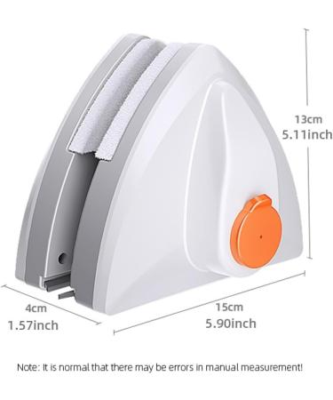 Magnetic Glass Window Cleaning Tool Automatic Water Discharge Double-Layer Wiper Household Special Window Cleaner 8-15mm A - Buy Online on GoSupps.com