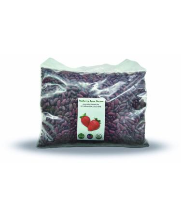 Kidney Beans, Red, 5 Pounds Dried, USDA Certified Organic, Non-GMO Bulk, Product of USA, Mulberry Lane Farms