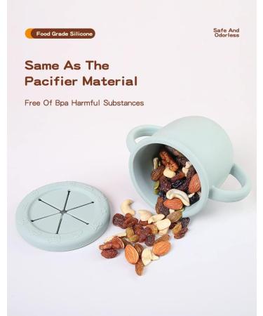 Collective Parallel Toddler Snack & Sippy Cup 2-in-1 | BPA Free | 9oz | Blue - Buy Online on GoSupps.com