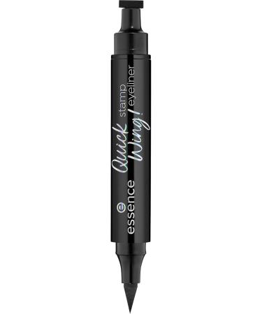cosnova essence Quick Wing stamp eyeliner 01 black longlasting express result highly pigmented intensive colorintensive without microplastic particles oilfree pack of 5 5x35ml - Buy Online on GoSupps.com