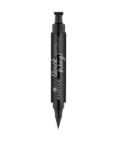 Essence Cosmetics Quick Wing Stamp Eyeliner, Long Lasting, Fast Payoff, Highly Pigmented, Intense, Intense Color 3.5 ml