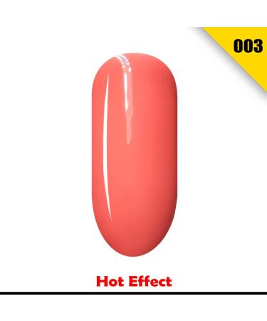 Canada HMD Soak Off UV LED Temperature Changing gel nail polish fast effect fast cure 8ml (003) Eggplant Purple with Coral Red. - Buy Online on GoSupps.com