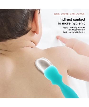 kekafu Silicone Spatula with Suction Cup, Handheld Diaper Cream Applicator - White - Buy Online on GoSupps.com