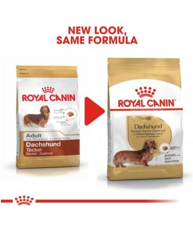 Royal Canin Adult Dachshund | Pack of 3 | 3 x 500 g | Complete Food for Dogs | Specially designed for Adult Dachshunds | Can Help Protect Bones and Joints - Buy Online on GoSupps.com