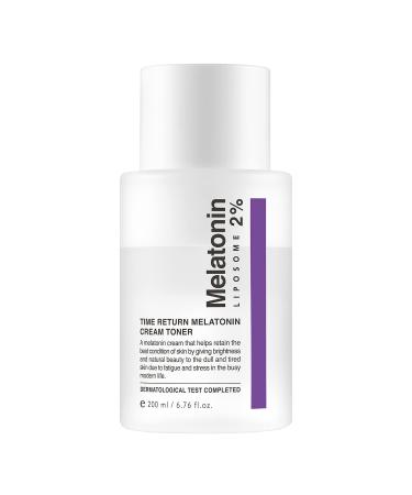 MAXCLINIC Time Return Melatonin Cream Toner Overnight Moisturizers with Cherry  Celery Water