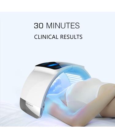 Bestqool Photon LED Light Therapy Mask - 6 Colors with Near Infrared Light for Skin Rejuvenation and Beauty Care - Buy Online on GoSupps.com