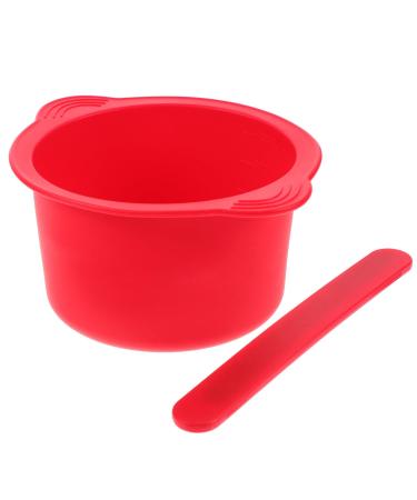 Minkissy 1 set of wax warmer inner bowl pot insert made of silicone wax Returned wax-warming wax warmer substitute replacement wax warmth heating pebble gel thermos can replace