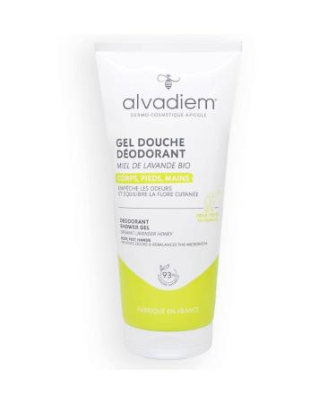 Alvadiem Alvadiem organic lavender honey deodorant shower gel 200ml