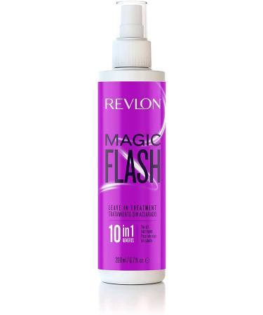 Revlon - Magic Flash - 10 in 1 Hair Care - Conditioner - Dry and Damaged Hair Care - Provides Hydration and Shine - Detangles and Strengthens Hair - No Rinse - 200ml
