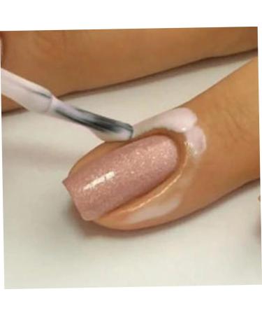 POPETPOP Glue Palisade Glue Polish Nail Polish Anti-overflow Glue Liquid Nail Supplies 8.00X2.80X2.80CM Pink - Buy Online on GoSupps.com