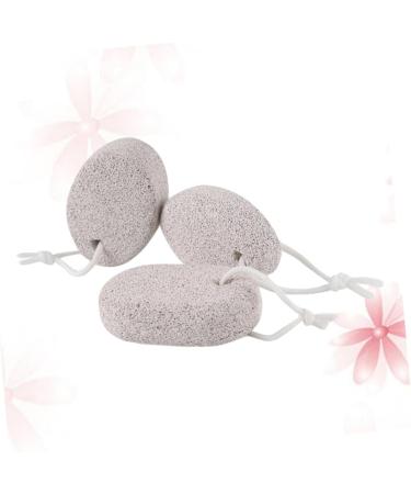 Set of 3 pumice stone exfoliating stone foot bath foot scrubber cleaning tools scrub core stone foot peeling tool feet care bath stone - Buy Online on GoSupps.com