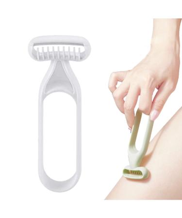 Ootday magicin depilation Knife Skin-Friendly Armpit Hair Depilation Knife Intimate Gooming Razors Non-Sensing Smooth Hair Knife Razor for Women Travel Micro Blade Gentle Shaving Beauty Tool-Grau