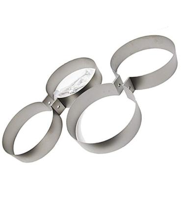 Scuba Choice Tech Diving Stainlee Steel Twin Tank Mounting Bands - Pair