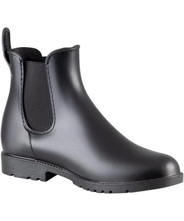 PFIFF Jodhpur Ankle Boots for Women - Black PVC Riding Boots Size 38 EU | International Shipping Available - Buy Online on GoSupps.com