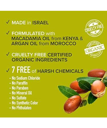 KISS Color & Care Argan & Macadamia Shampoo for Dry & Damaged Hair - 13.5 fl. oz | Buy Internationally - Buy Online on GoSupps.com