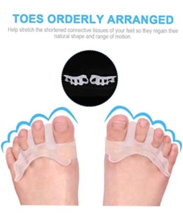 Gel Toe Separators Bunion Corrector & Alignment Socks for Foot Pain Relief - Men & Women - Buy Online on GoSupps.com